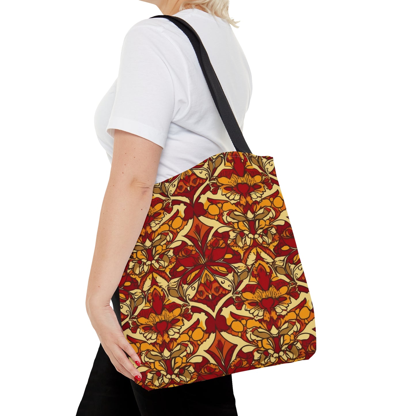 Tote Bag Jacobean Design