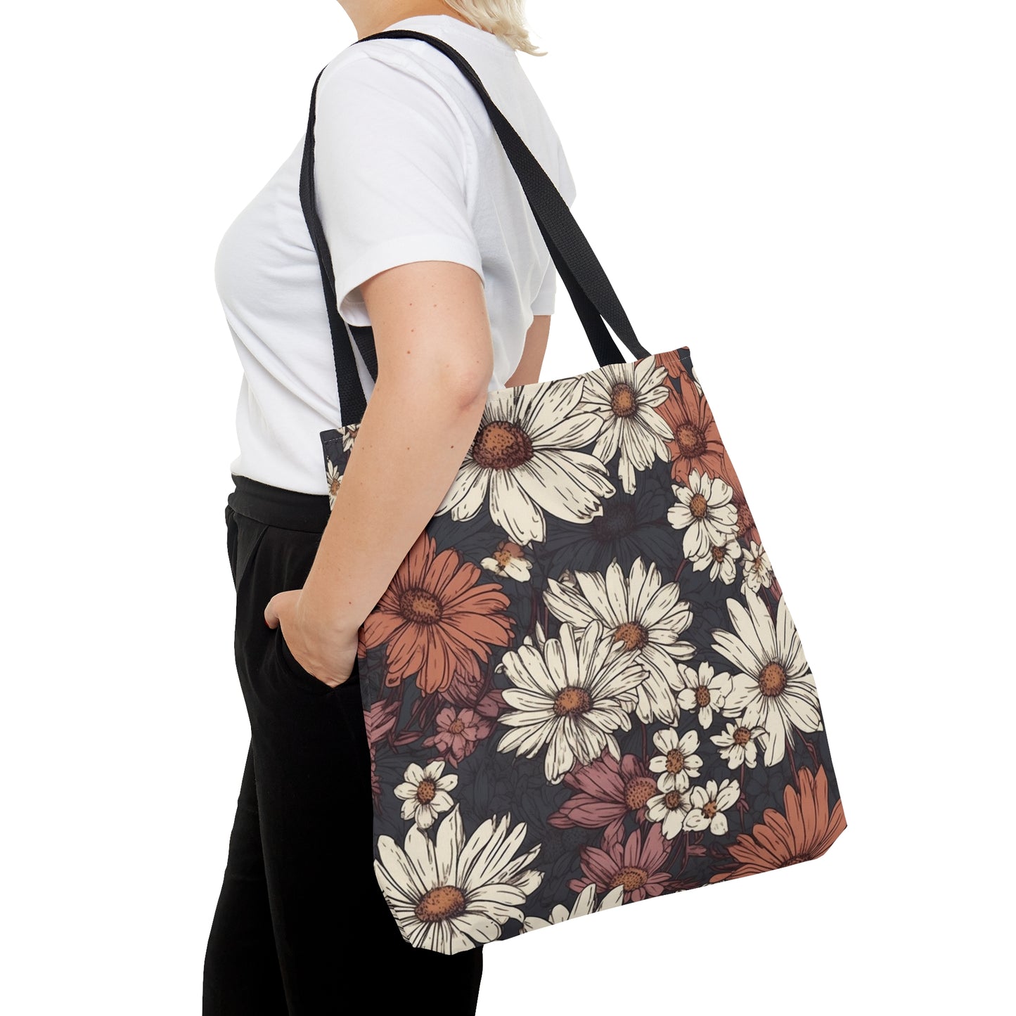 Tote Bag Daisy Floral