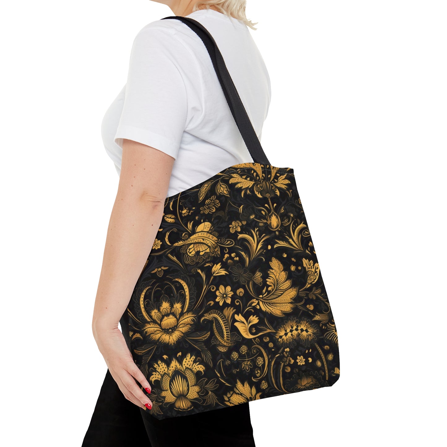 Tote Bag Jacobean Design