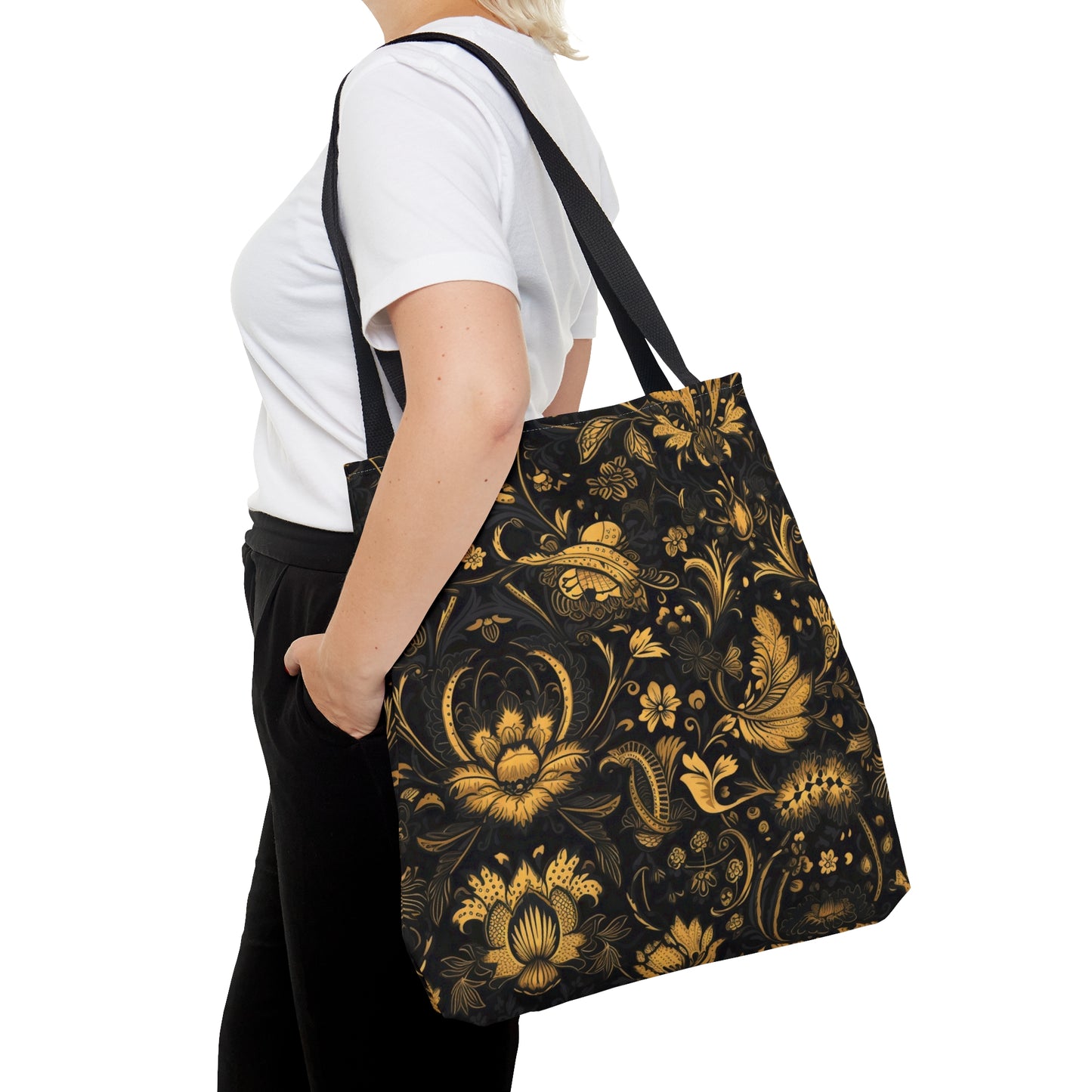 Tote Bag Jacobean Design