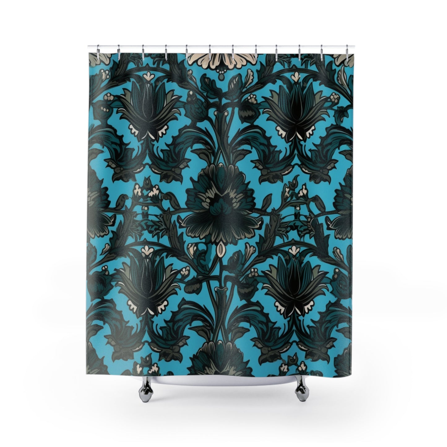 Jacobean Pattern Shower Curtain 71" x 74"