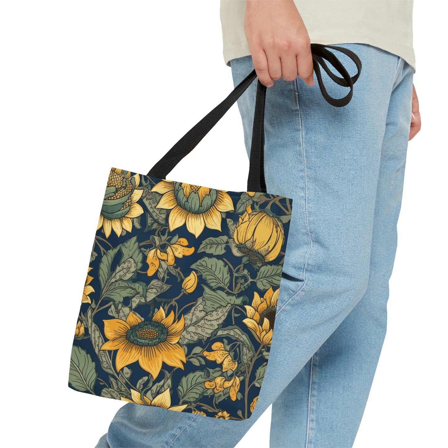 Tote Bag Sunflower Design