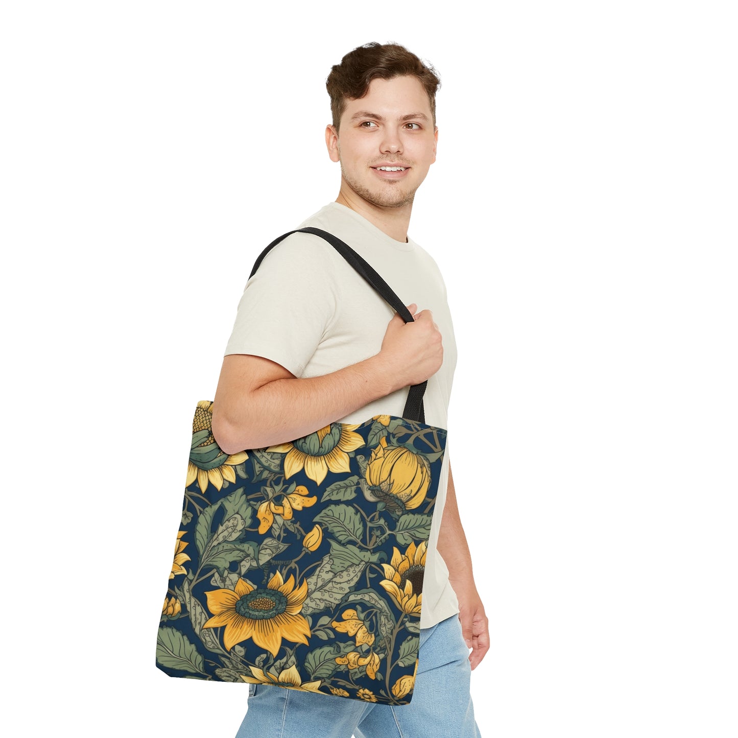Tote Bag Sunflower Design
