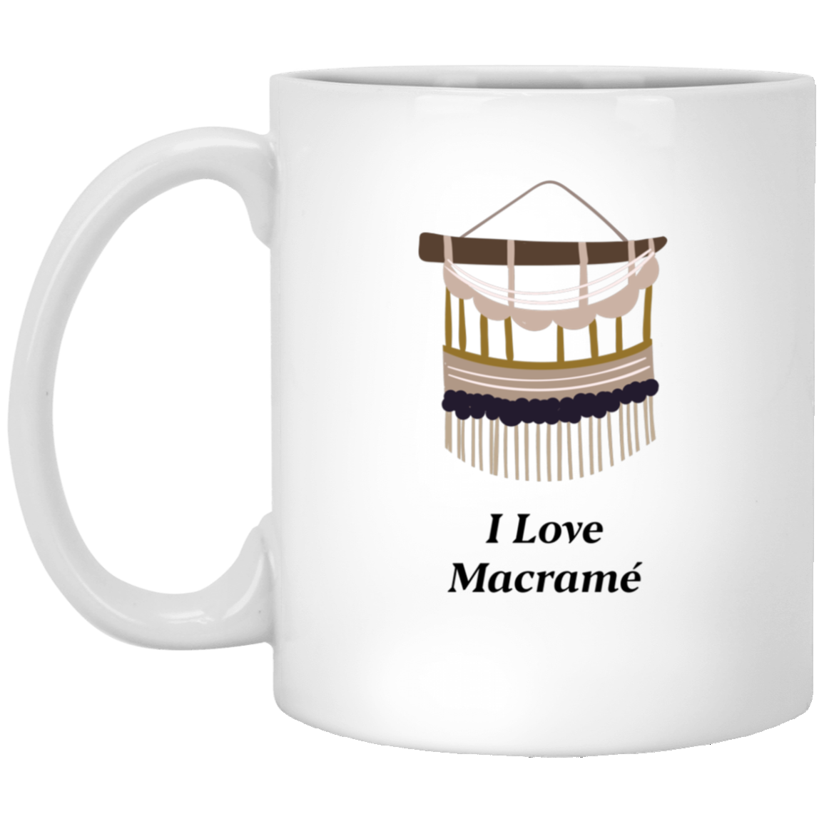 I Love Macrame Mug