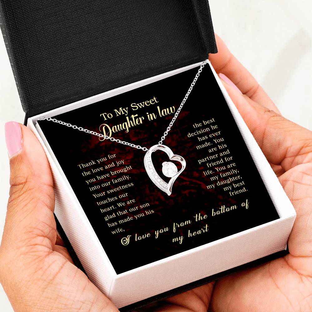 To My Sweet Daughter in Law