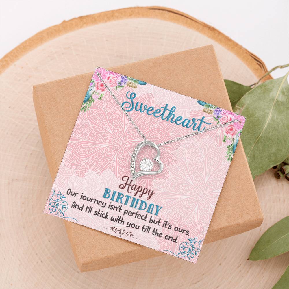 Happy Birthday Necklace - Forever Love Necklace