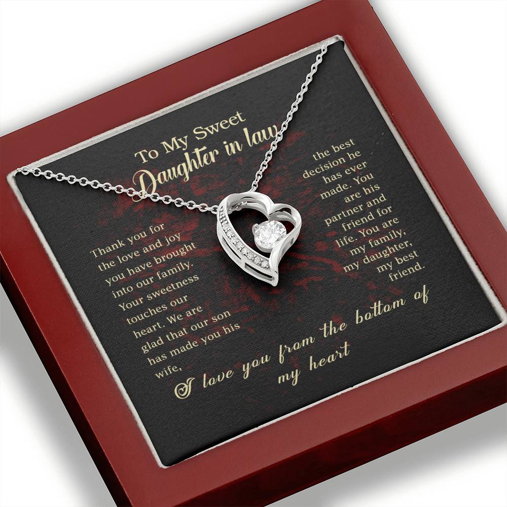 To My Sweet Daughter in Law