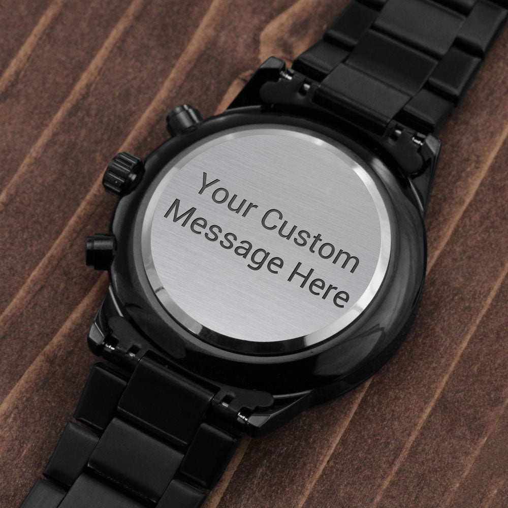 Men's Wrist Watch - Mechanical Watch - Mens Watch - Personalized Watch