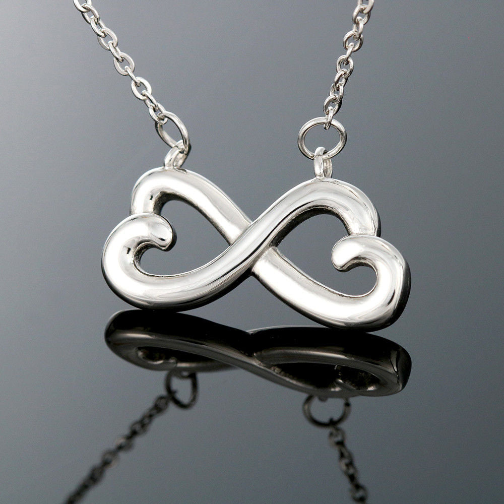 Happy Birthday Infinity Hearts Necklace