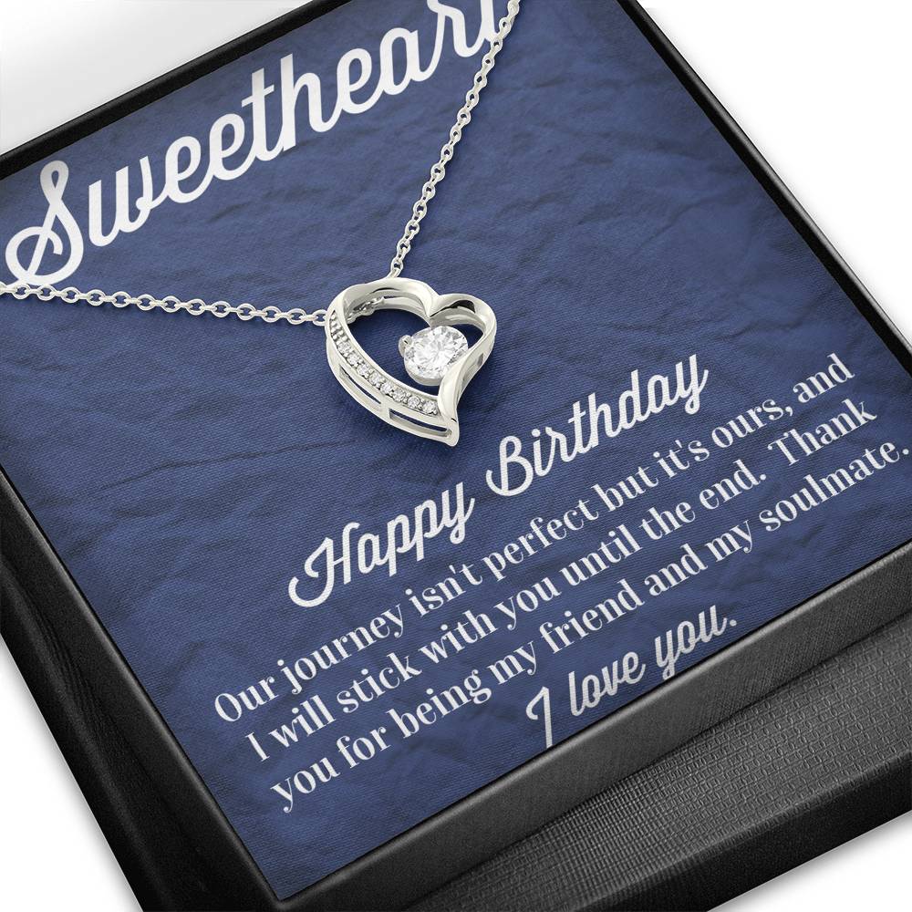 Happy Birthday Forever Love Necklace