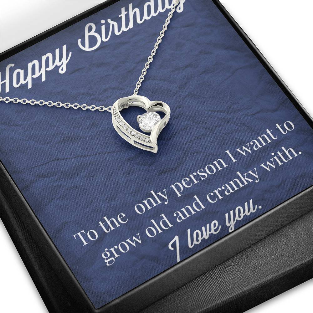 Happy Birthday Forever Love Necklace