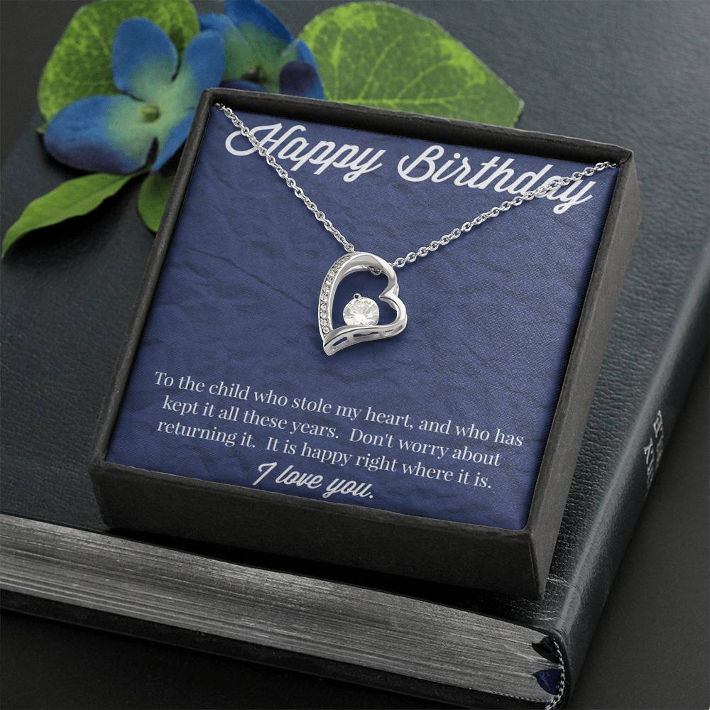 Happy Birthday Forever Love Necklace