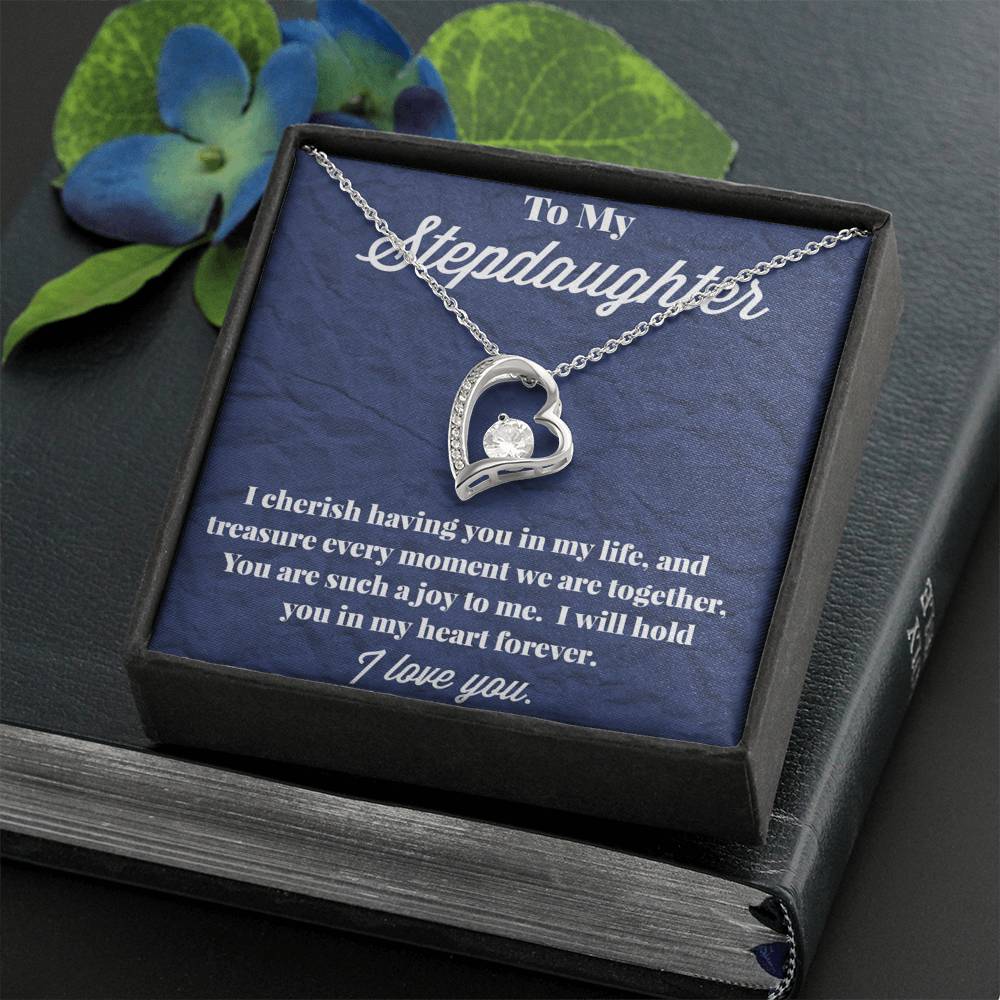 To My Stepdaughter Forever Love Necklace