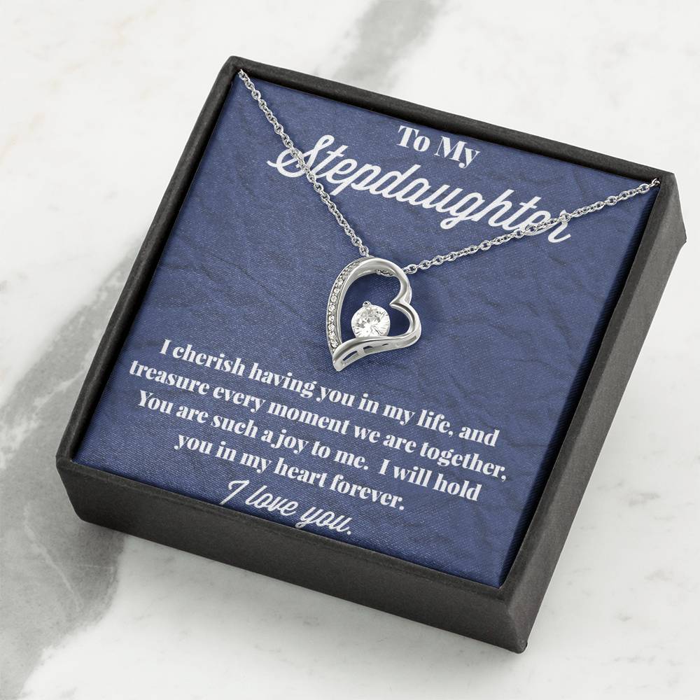 To My Stepdaughter Forever Love Necklace