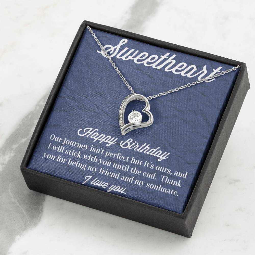 Happy Birthday Forever Love Necklace