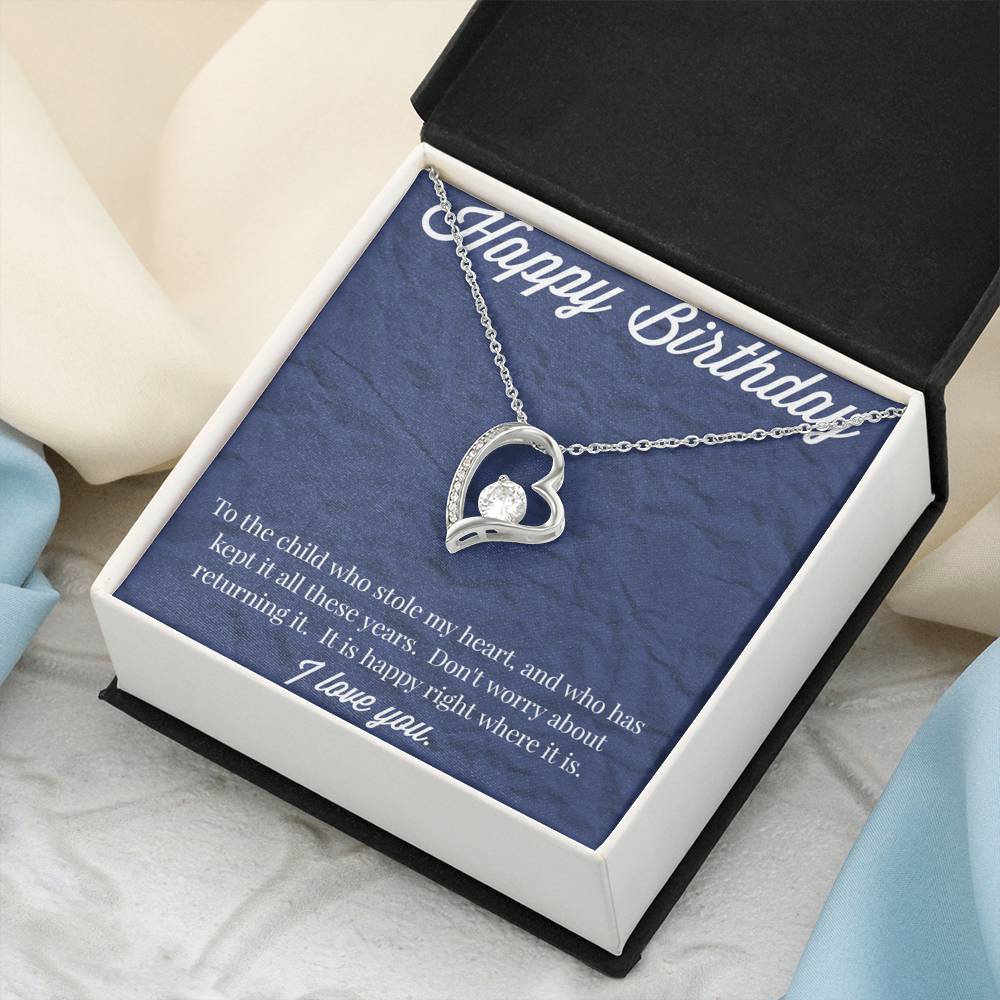 Happy Birthday Forever Love Necklace