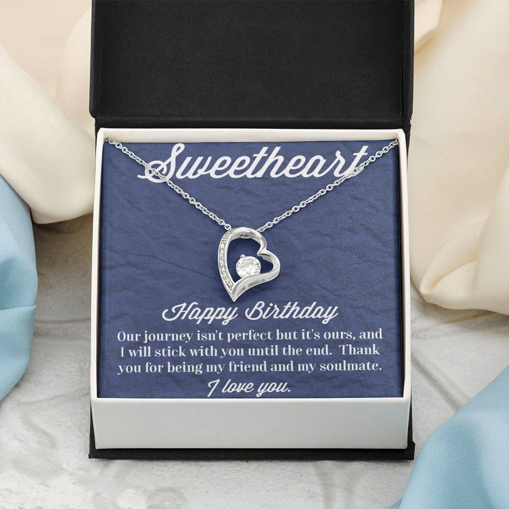 Happy Birthday Forever Love Necklace
