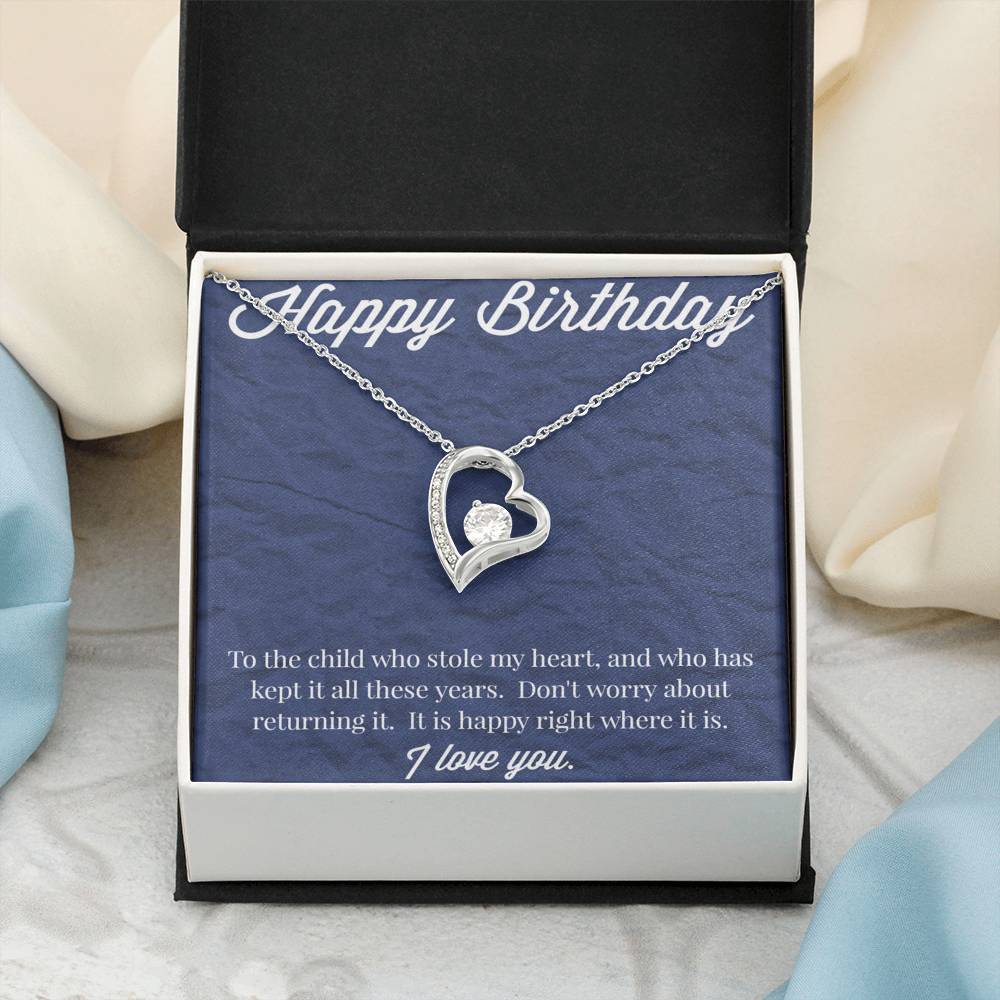 Happy Birthday Forever Love Necklace