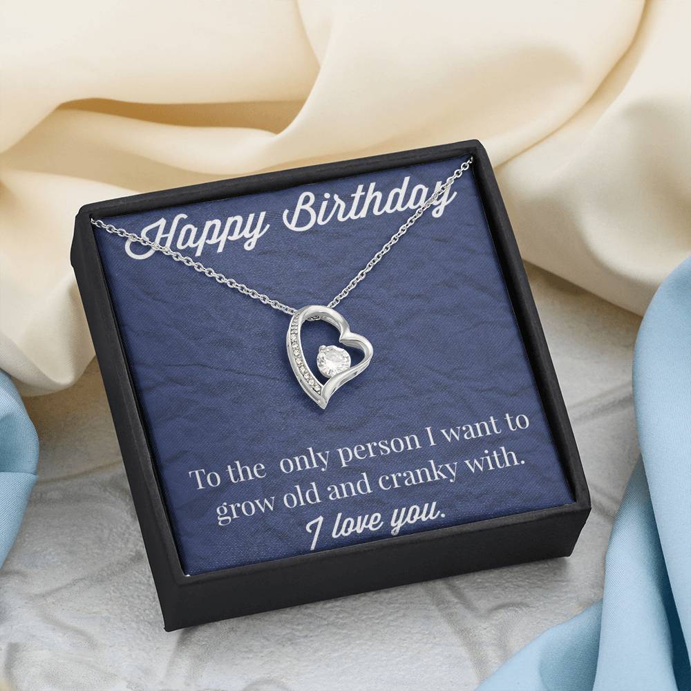Happy Birthday Forever Love Necklace