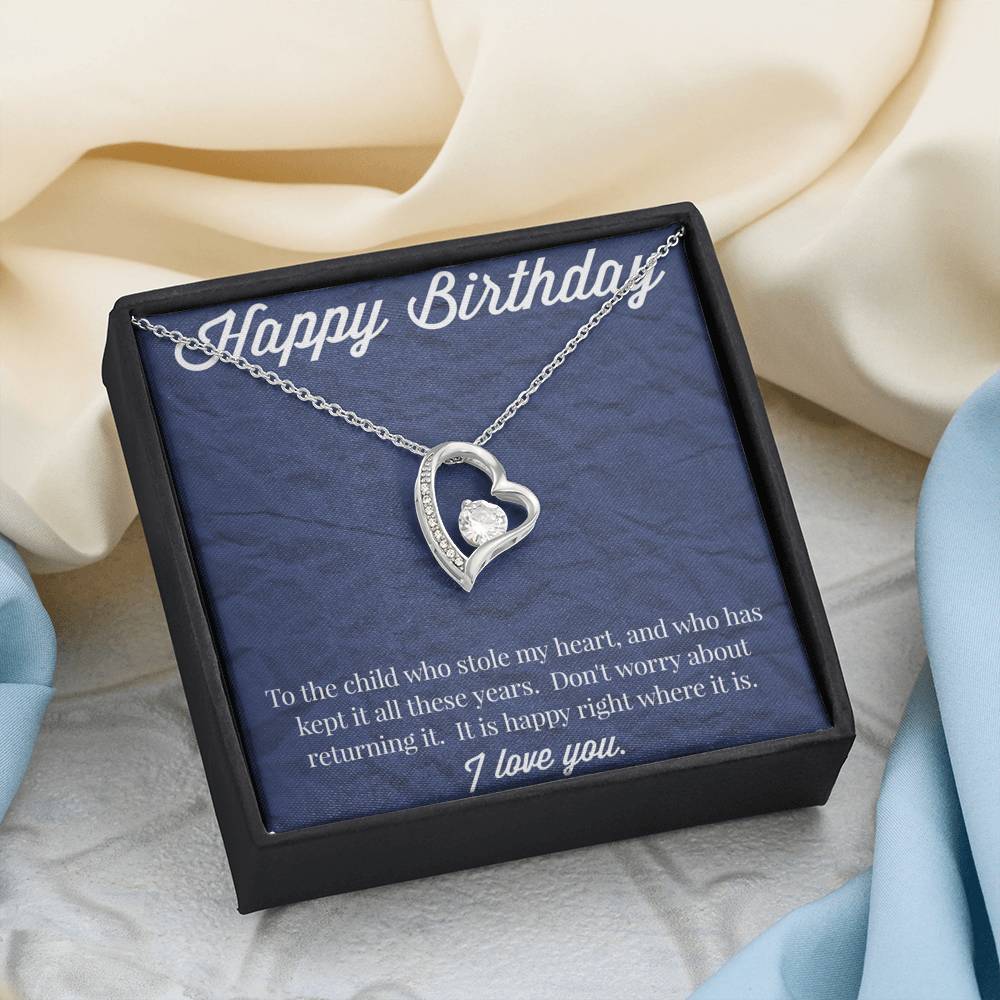 Happy Birthday Forever Love Necklace