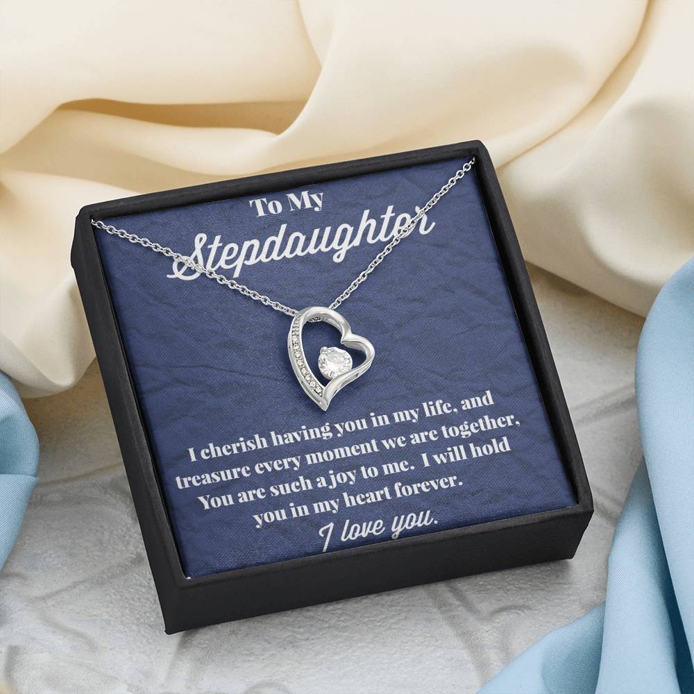 To My Stepdaughter Forever Love Necklace