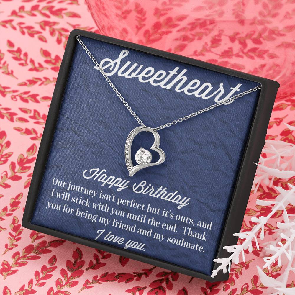Happy Birthday Forever Love Necklace