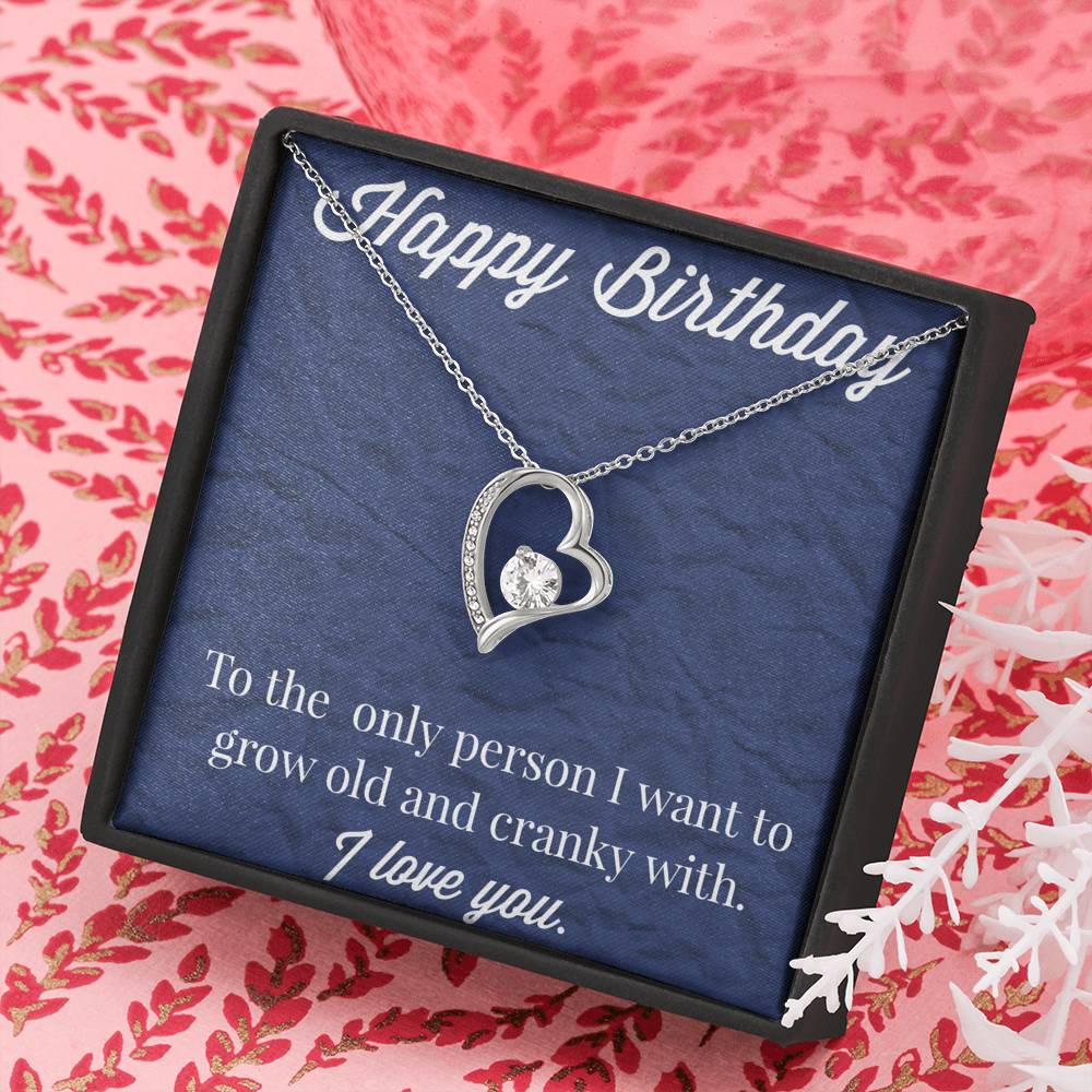 Happy Birthday Forever Love Necklace