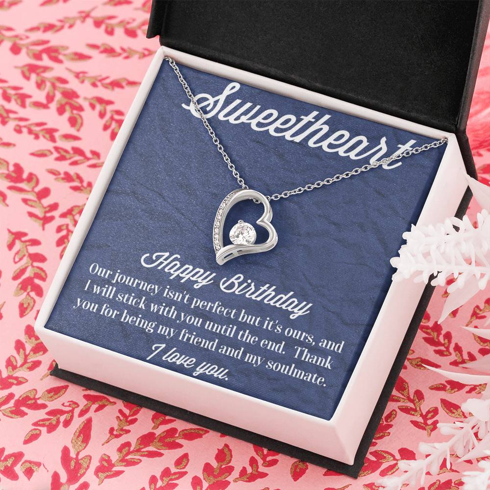 Happy Birthday Forever Love Necklace