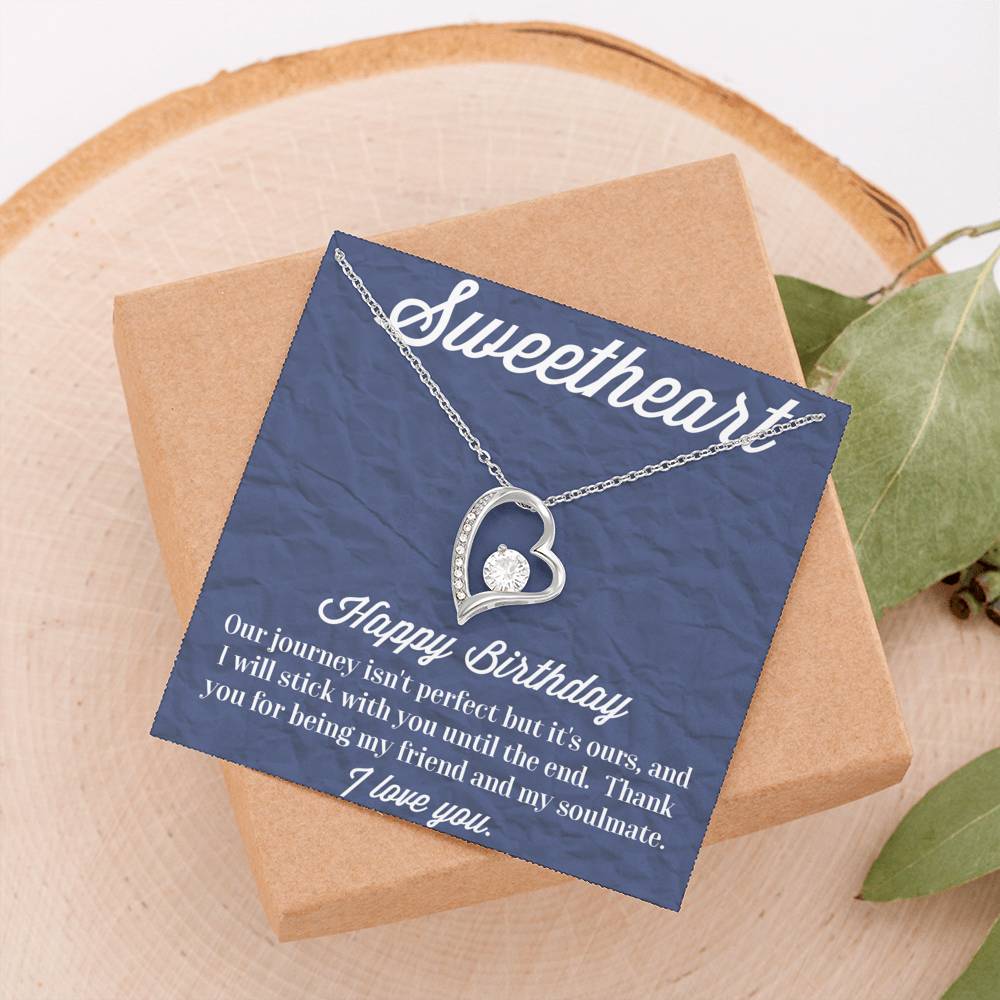 Happy Birthday Forever Love Necklace