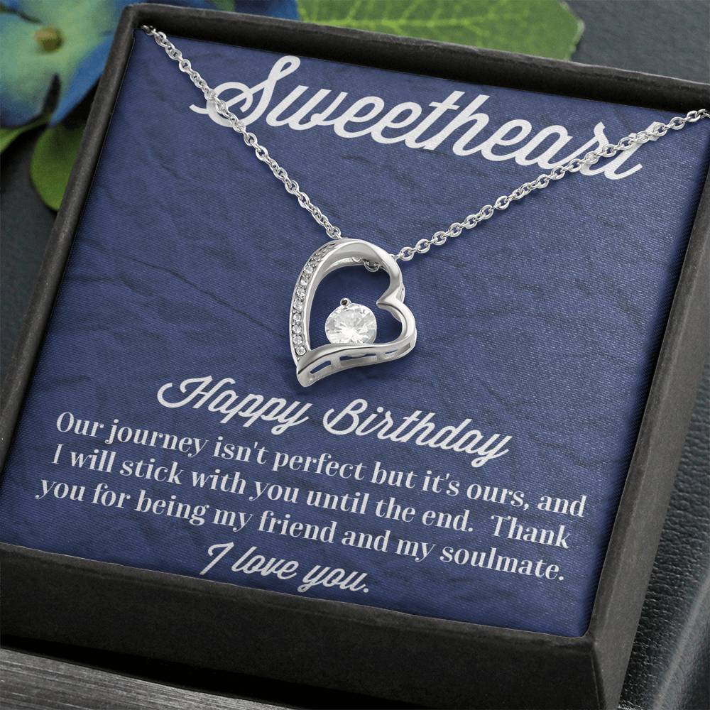 Happy Birthday Forever Love Necklace
