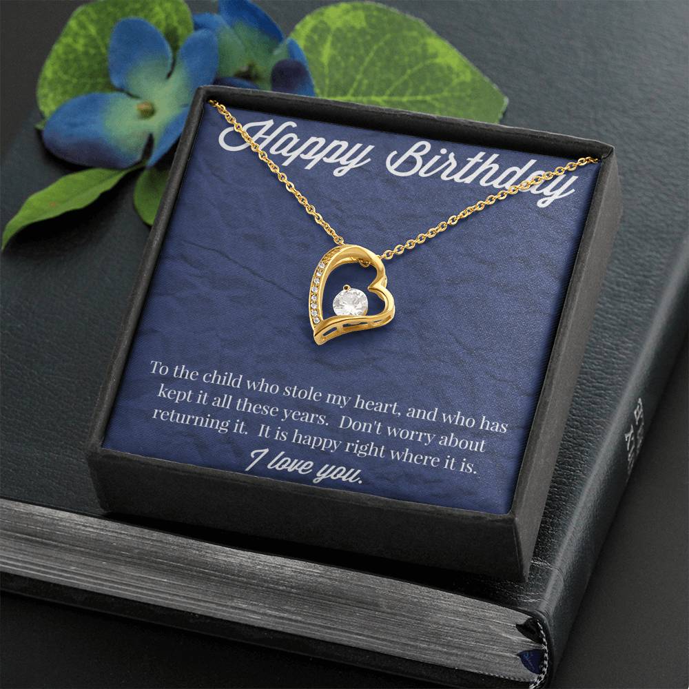 Happy Birthday Forever Love Necklace
