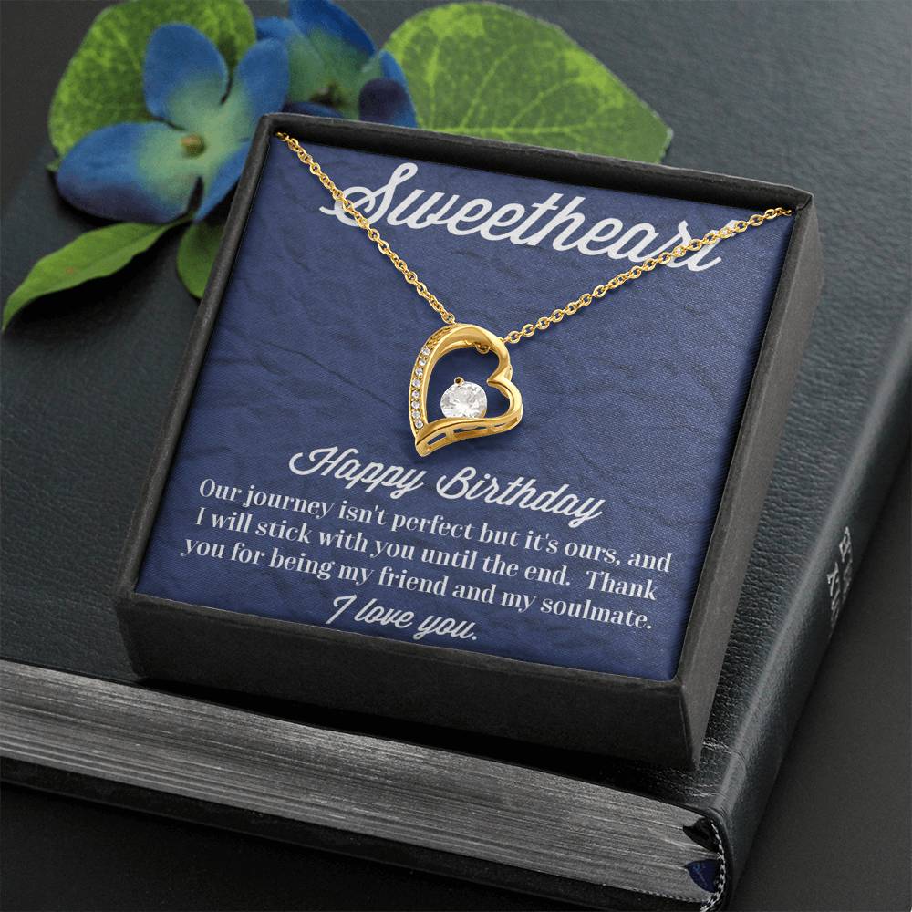 Happy Birthday Forever Love Necklace
