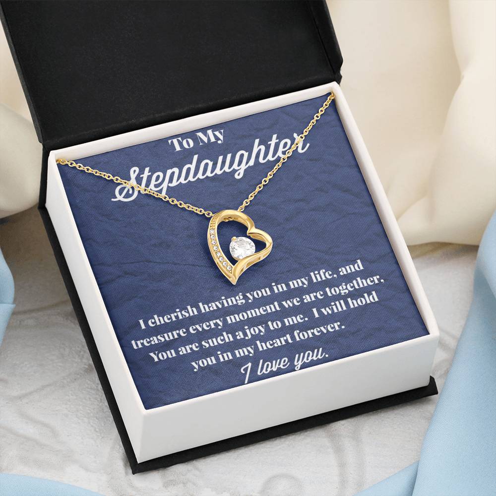 To My Stepdaughter Forever Love Necklace