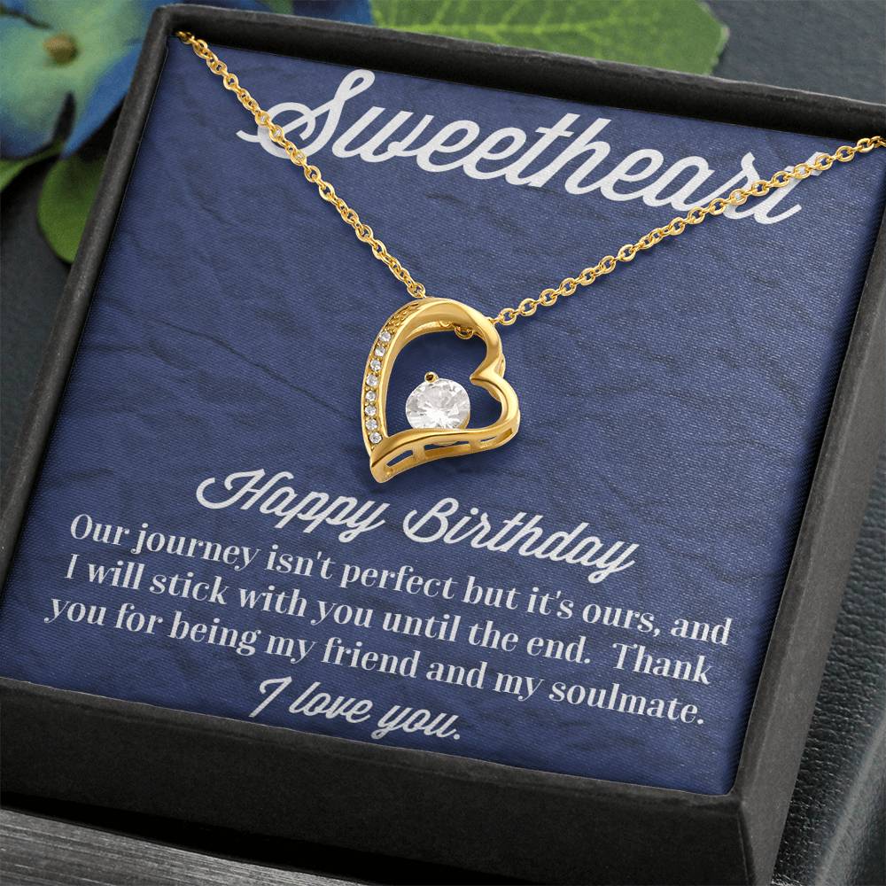 Happy Birthday Forever Love Necklace