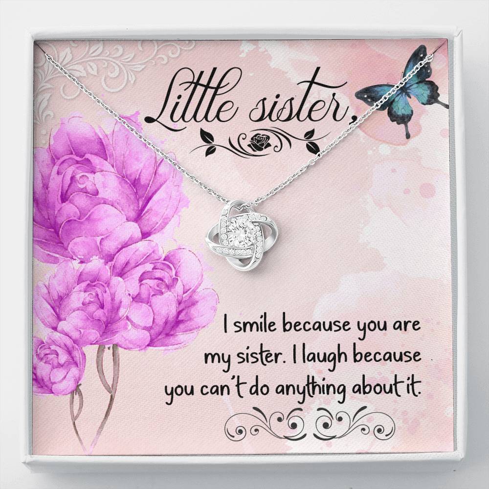 Gift for Sister Love Knot Necklace