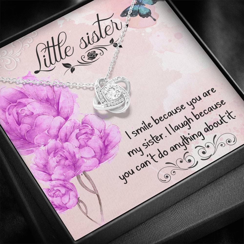 Gift for Sister Love Knot Necklace