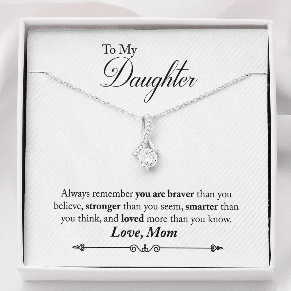 To My Special Daughter - Alluring Beauty Necklace