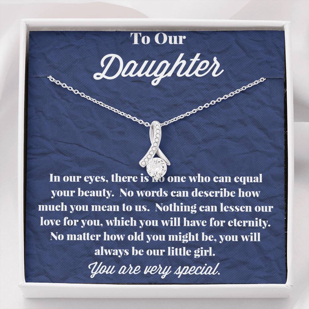 To Our Daughter Alluring Beauty Necklace