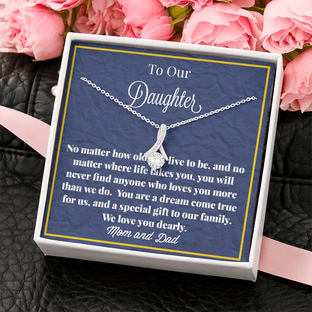 To Our Daughter Alluring Beauty Necklace