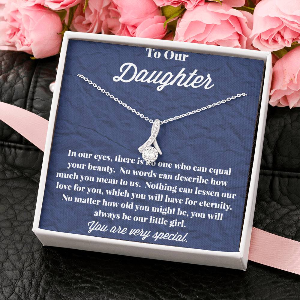 To Our Daughter Alluring Beauty Necklace