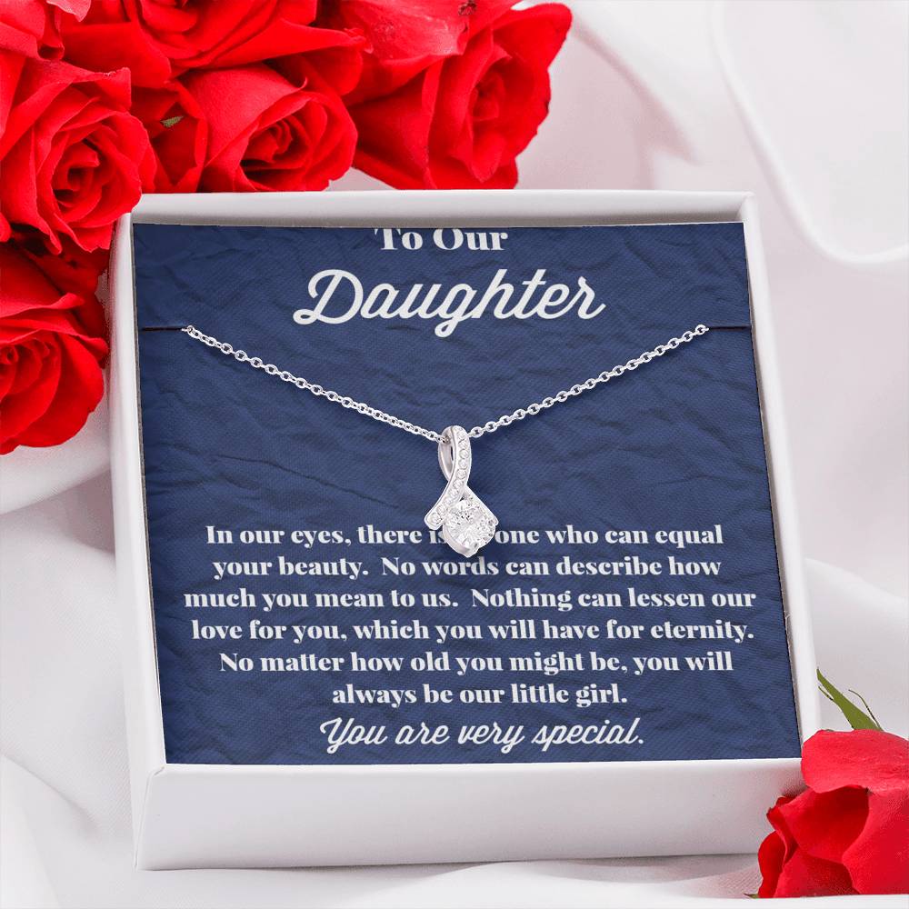 To Our Daughter Alluring Beauty Necklace