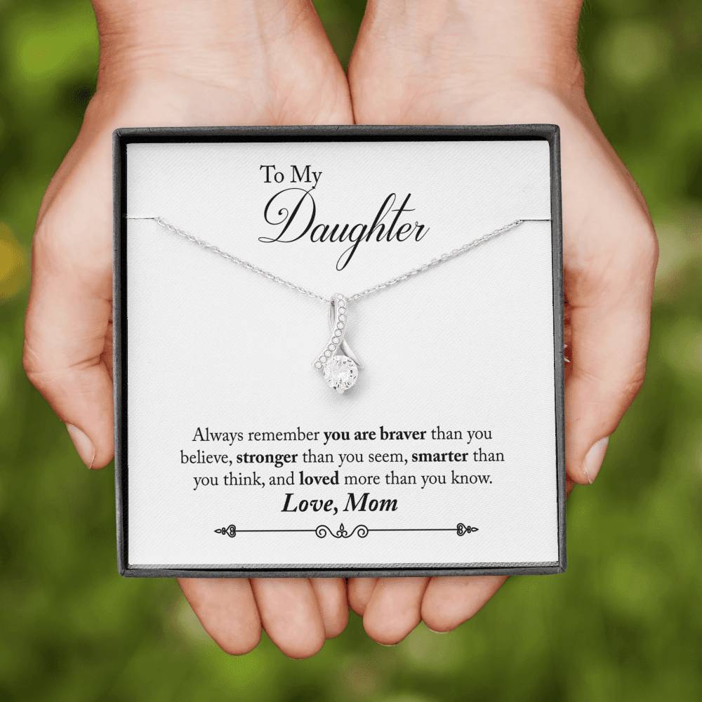To My Special Daughter - Alluring Beauty Necklace