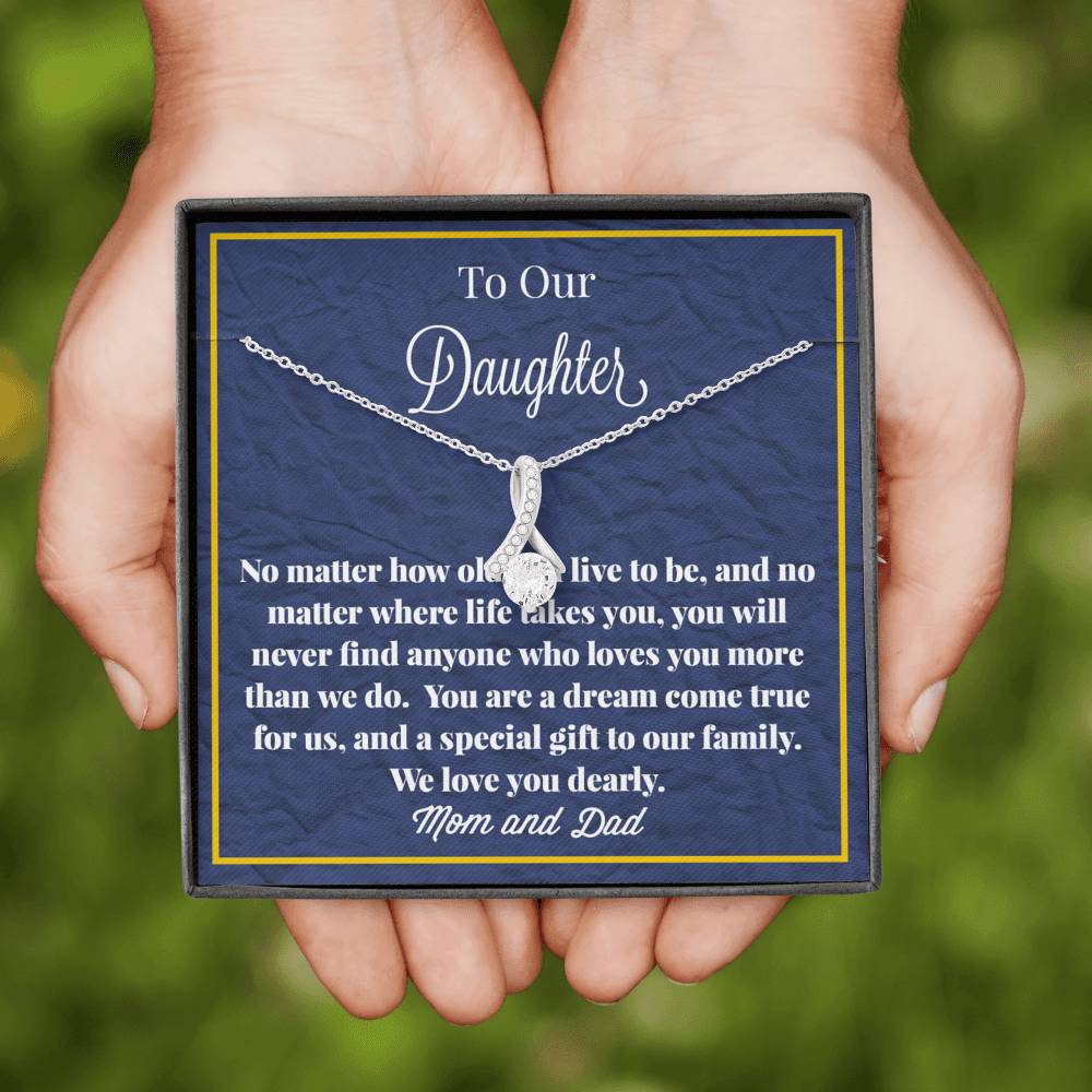 To Our Daughter Alluring Beauty Necklace