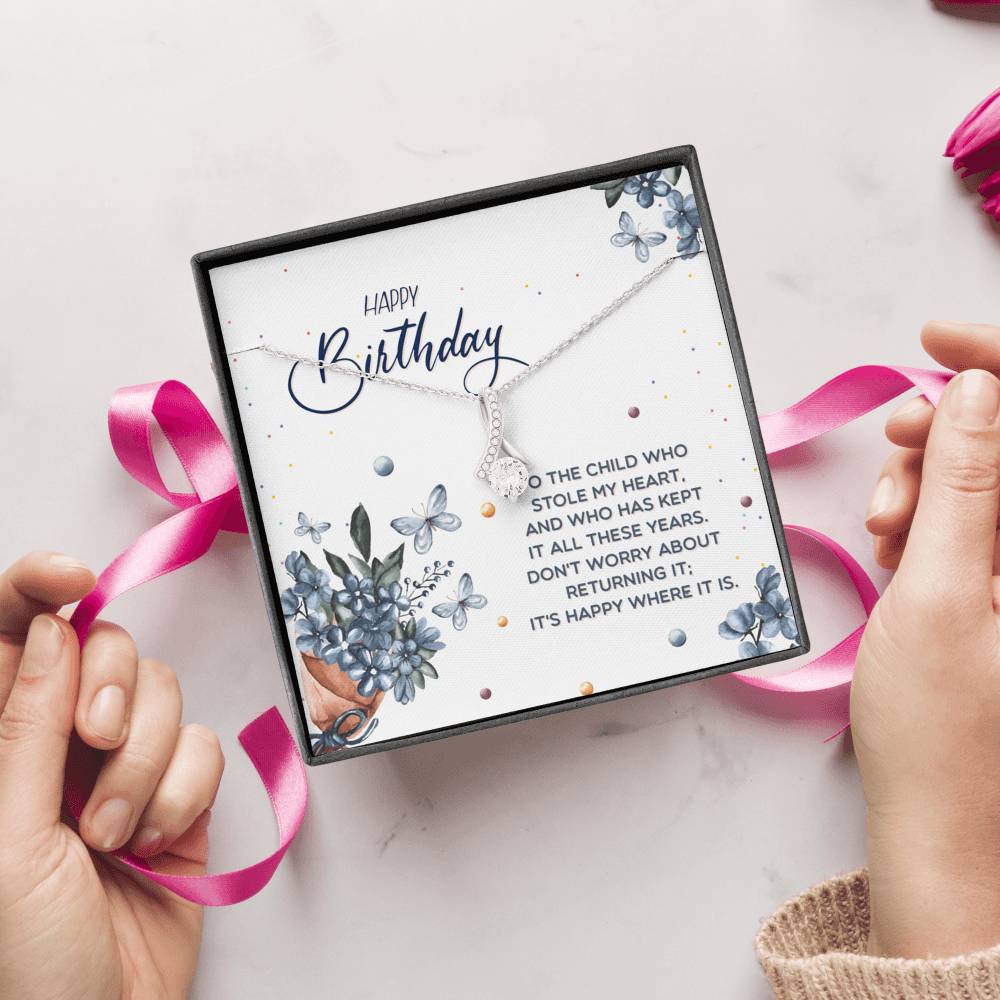 Happy Birthday Daughter Necklace - Alluring Beauty