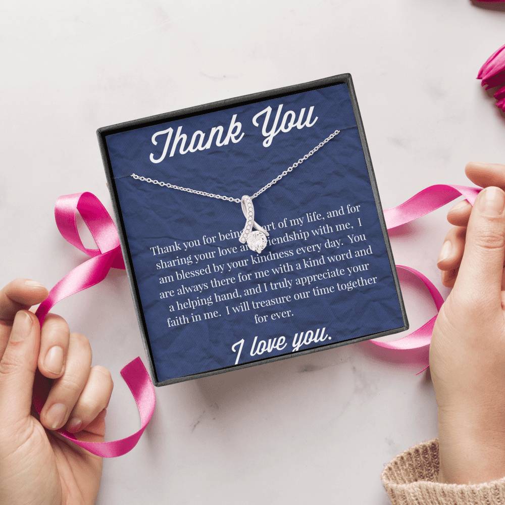 Thank You Alluring Beauty Necklace