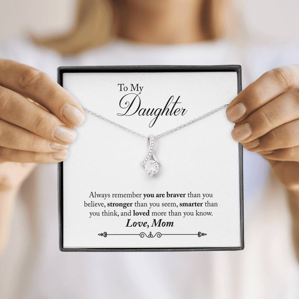 To My Special Daughter - Alluring Beauty Necklace