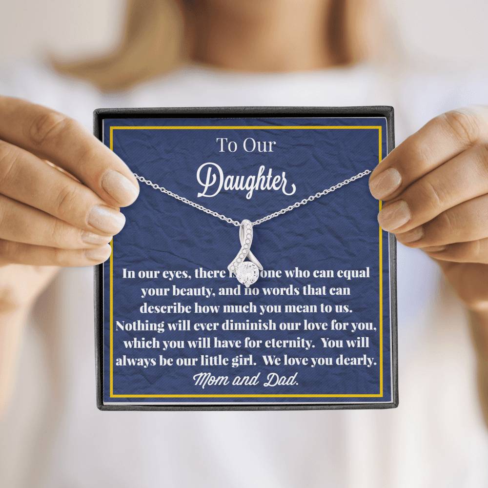 To Our Daughter Alluring Beauty Necklace