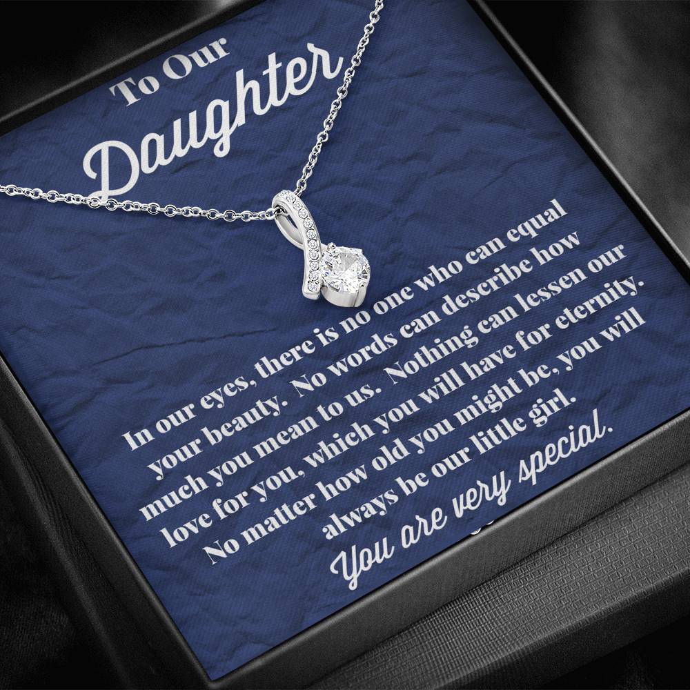 To Our Daughter Alluring Beauty Necklace