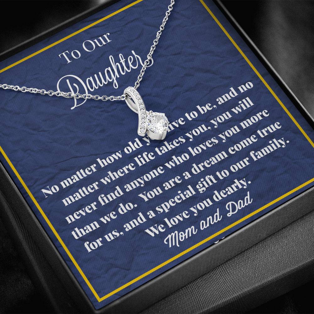 To Our Daughter Alluring Beauty Necklace