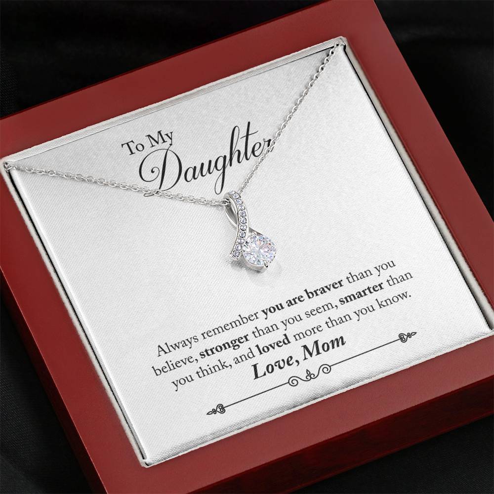 To My Special Daughter - Alluring Beauty Necklace
